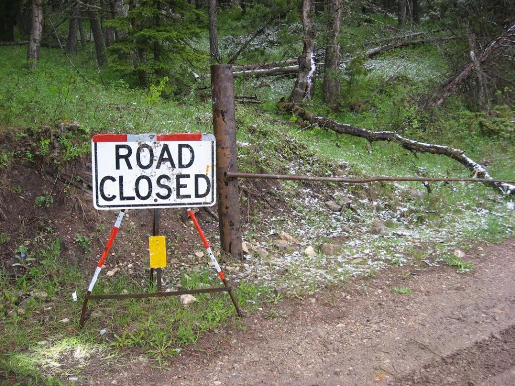 Tenderfoot Creek Road