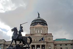 Montana State Capitol Overcast 12