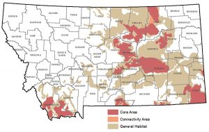 Greater Sage Grouse Core Areas 2018 3 600